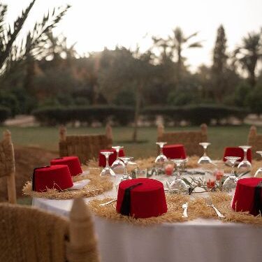 Ambiance orientale pour un mariage au Maroc